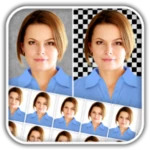 passport size photo maker android application logo